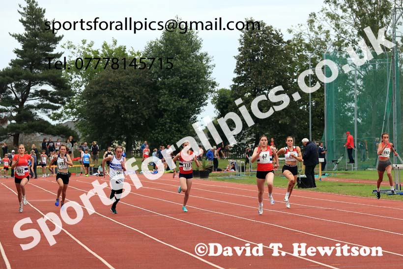 100 metres, 2025 NEGP No 5 Monkton, Wednesday, July 23rd. Photo: David T. Hewitson/Sports for All Pics